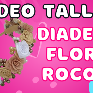 Diadema Flores Rococó